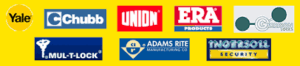 Beaumont Leys Locksmiths “Trusted lock brands including Yale, Chubb, UNION, ERA, Gainsborough, MUL-T-LOCK, ADAMS RITE, and INGERSOLL—used by Glen Parva Locksmiths for secure, professional installations.”