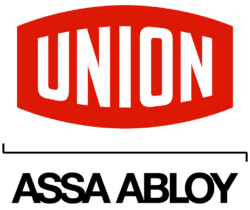The UNION logo, featuring the text "UNION" in white on a red curved background with a black section below.