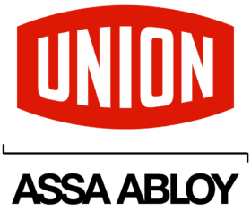 The UNION logo, featuring the text "UNION" in white on a red curved background with a black section below.